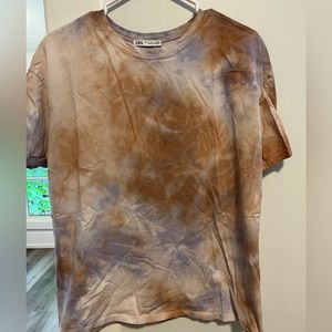 Zara tie dye tshirt